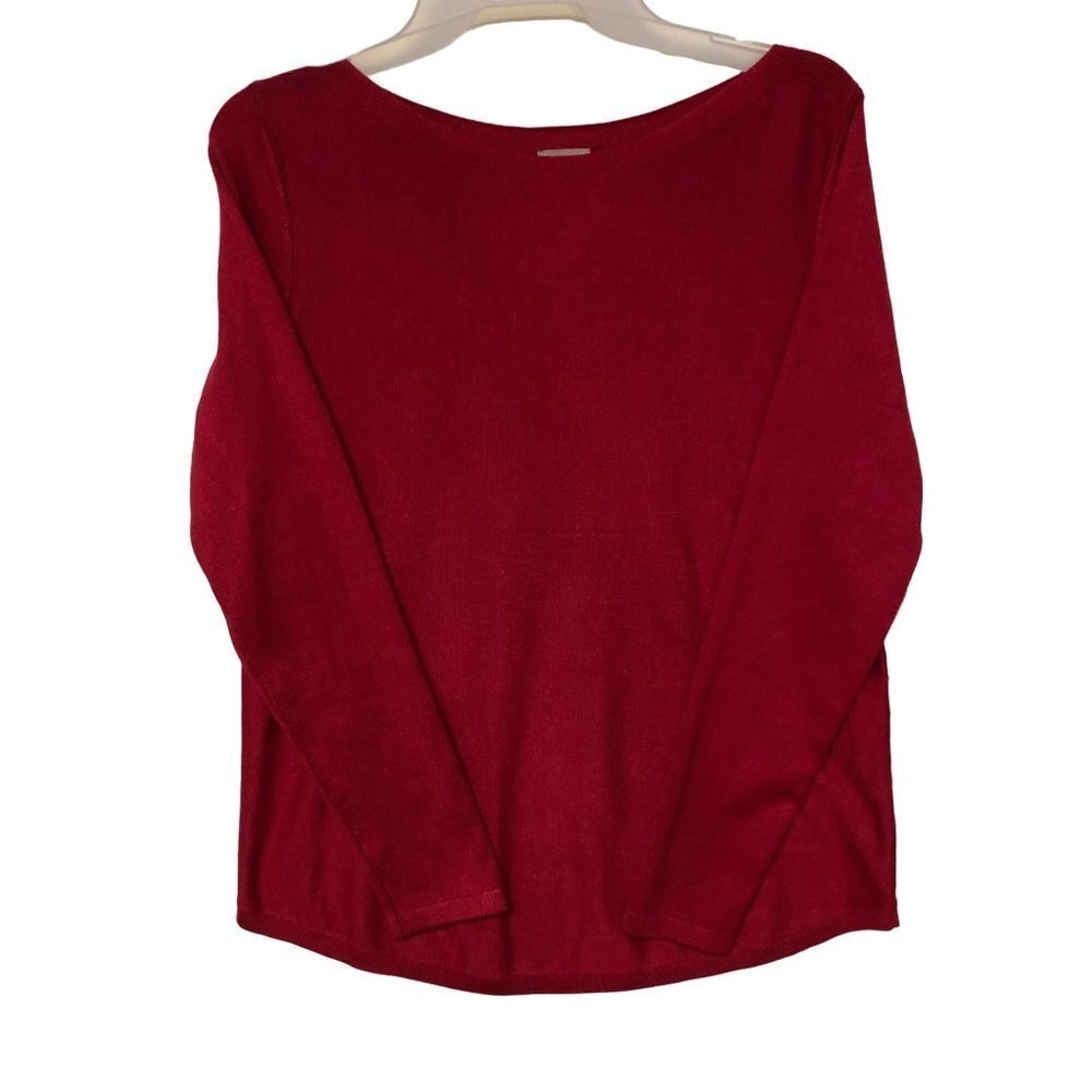 CHICO WOMEN BOAT NECK SWEATER SIZE 0 NEW WITH‎ TAG